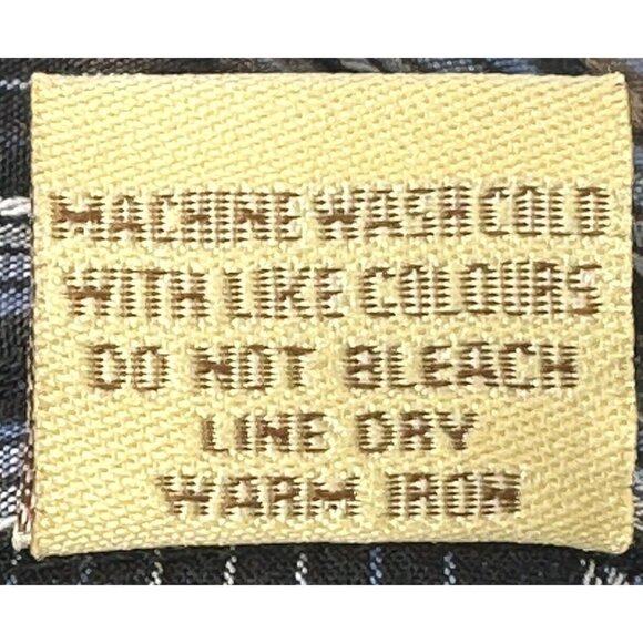 Cowboy Collection Mens Shirt By Lammles Western Wear Striped Button Up Size XL - Picture 9 of 10